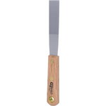Skrāpis 25 mm, nerūsējošā tērauda, ar koka rokturi, KS Tools