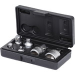 Adapteru komplekts muciņām 1/4"+3/8"+1/2", 6 gab., KS Tools