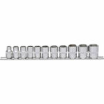 socket set 3/8"  11 pcs 8-19mm, KS Tools