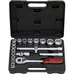 1/2" socket set 20pcs, KS Tools