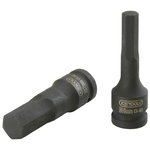 Sešstūra triecienmuciņa 1/2'' 5 mm, gara, KS Tools