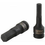hex impact bit socket long 1/2" 6mm, KS Tools