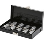 bit socket set for hexagon screws 1/2" 4-17mm 9pcs, KS Tools