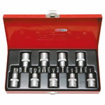 Muciņu 1/2´´ komplekts TX bez atveres TB20-TB60, 9 gab., KS Tools