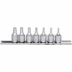 Muciņu komplekts 1/4'' FIVE STAR TS10-TS40, 7 gab., KS Tools
