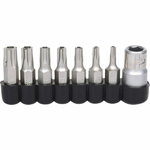Uzgaļu komplekts 1/4'', 8 gab. 8 osa, KS Tools