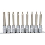 Uzgaļu muciņu komplekts 1/2´´ TX, T20-T60, 9 gab., KS Tools