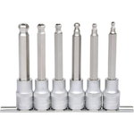 Muciņa 6-kanšu 1/2´´ ar šarnīru 5-12 mm, KS Tools