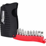 1/4" CLASSIC mini bit set,11 pcs,slot/PH/PZ, KS Tools