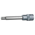 3/4" Bit socket for hexagon screws,long, 17mm, KS Tools