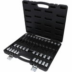1/2´´ bit socket set for Torx® screws, 32 pcs, KS Tools