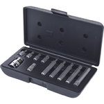 Uzgaļu komplekts 10 mm XZN M5-M12, 15 gab., KS Tools