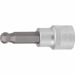 Hex bit socket with ball end, 3/8", 5mm, KS Tools