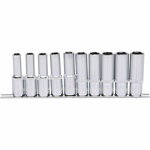 Muciņatslēgu komplekts, 10-19mm 10 gab., KS Tools