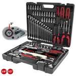1/4”-1/2” CHROMEplus® universaalne tööriita komplekt 97-osa, KS Tools