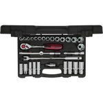 1/2" CHROMEplus Socket set 30pcs, KS Tools
