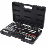Muciņu komplekts 3/8´´ 46 gab., CHROMEplus, KS Tools