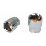 1/2" CHROME+ Hexagonal socket 23mm, KS Tools