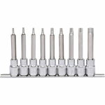 Uzgaļu muciņu komplekts 1/2'' TX, 9 gab., KS Tools