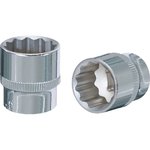 1/2" 12kant-padrun CHROMEplus 25mm, KS Tools