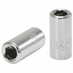 Uzgaļu adapters CHROMEplus 1/4", KS Tools