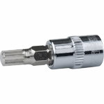 1/4" CHROMEplus Bit socket spline XZN, M4, KS Tools