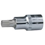 1/2" CHROME+ griovelinė (XZN) antgalvutė M8, KS Tools