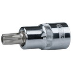1/2" CHROME+ Torx drošības bitu uzgriežņu galva TB55, KS Tools