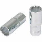 1/2" 12kant-padrun CHROMEplus, pikk 1/2", KS Tools