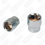 3/8" CHROMEplus Hexagonal socket, 20mm, KS Tools