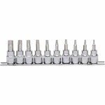 Muciņu komplekts 3/8'' TX, 10 gab., T10-T55, KS Tools