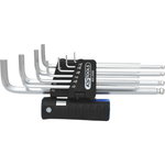 L-Torx komplekts 5/64"-9/16", 10 gab., KS Tools