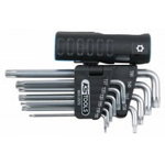 CLASSIC 3in1 key wrench set,long 9pcs, TB10-TB50, KS Tools