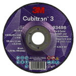 Cut and grind wheel Cubitron 3 T27 P36+ 125x3,2/22,23, 3M