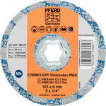Non-woven wheel CC-PNER Polinox 125mm SiC fine MH, Pferd