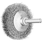 Bevel brush KBU Steel 50x10/6mm 0,2mm, Pferd
