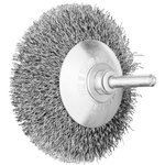 Bevel brush KBU Steel 80x10/6mm 0,3mm, Pferd