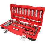 Muciņu 1/2´´ komplekts, 39 gab., KS Tools