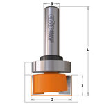Router bit w/bearing HWM Z2 RH D=19,05x9,5 L=57 S=8, CMT