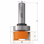 Router bit w/bearing HWM Z2 RH D=38,1x15,8 L=70 S=12, CMT