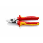 Knaibles VDE -15 mm ar atsperi 165 mm, Comfort rokturis, Knipex