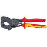 Kabeļu grieznes 6-32mm 250mm, VDE, Knipex