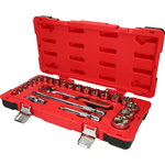 1/2" CHROMEplus Socket set 24pcs, KS Tools