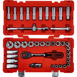 1/2" CHROMEplus Socket set 39pcs, KS Tools