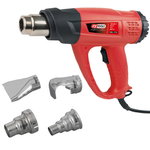Digital heat blow gun set, 5 pcs, KS Tools