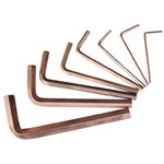 BRONZEplus Hexagon key wrench set long 9 pcs, KS Tools