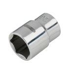 STAINLESS STEEL Hex socket, 1/2", 15mm, KS Tools