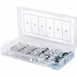 Pašbloķējošo uzgriežņu komplekts M4-12 146 gab., KS Tools