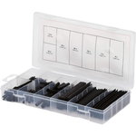 Shrink-on tubes assortment,2.0x40-13x80, 127 pcs, KS Tools