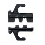 Die set For MC4®/MC4® EVO 2 connectors with 4 / 6 mm², Knipex